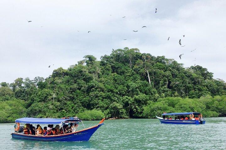 Heldags Erawan-vandfaldet og River Kwai privat guidet tur