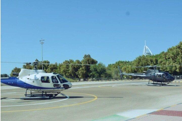 Dubai: Sightseeing vanuit de lucht – Helikopter Tour 17 minuten