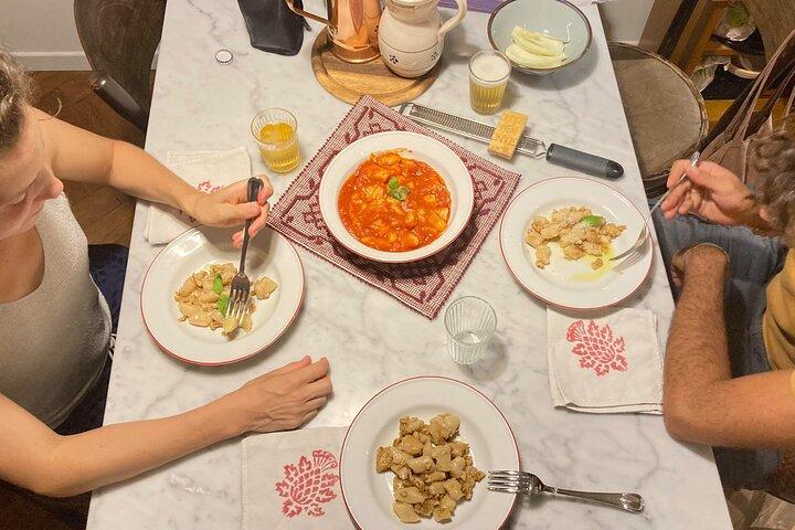 ヴェネツィア中心部の家庭的な環境での料理教室