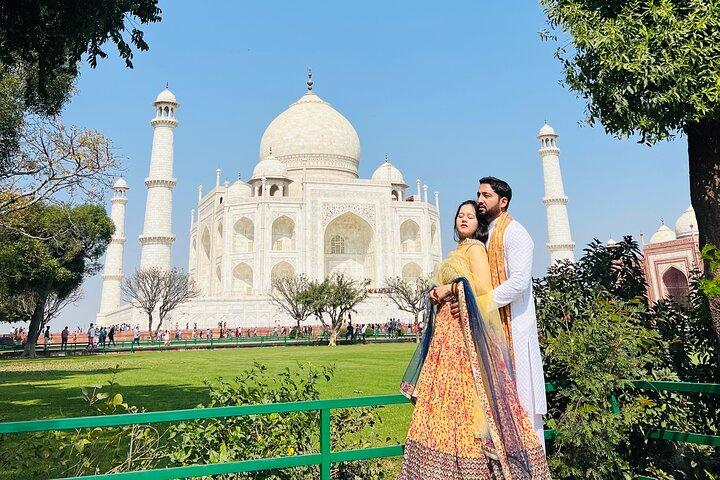Taj Mahal-dagstur fra Delhi med superhurtigt tog - TOP VURDET TOUR