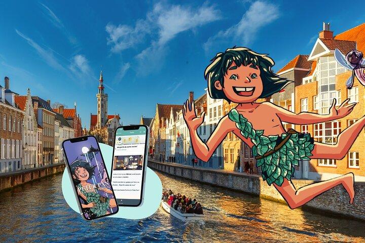 Jogo de fuga infantil na cidade de Bruges - Peter Pan