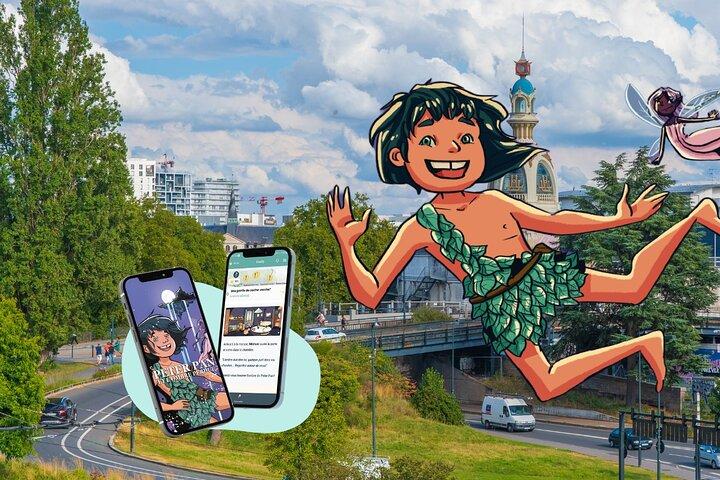 Fluchtspiel für Kinder in der Stadt Nantes - Peter Pan