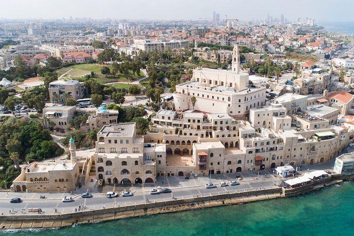 Excursão terrestre privada de dia inteiro em Tel Aviv saindo do porto de cruzeiros de Haifa