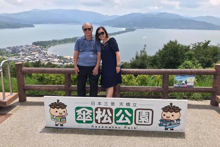 Amanohashidate e Funaya com carro particular e motorista (máx. 9 pessoas)