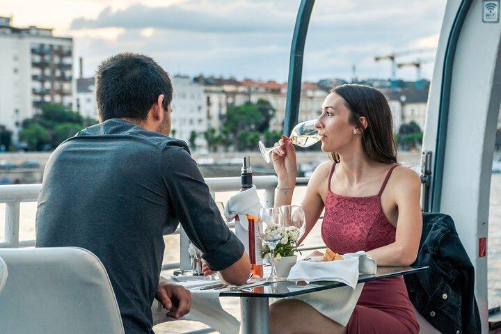 Middagskryssning med levande musik i Budapest Donau