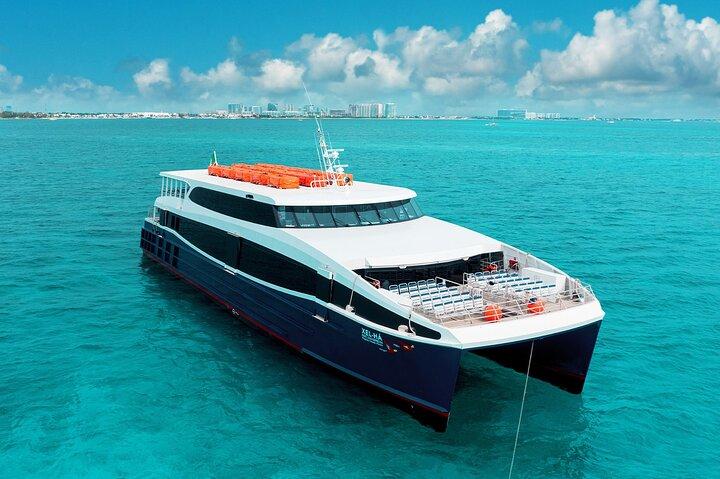From Playa del Carmen to Cozumel Luxury FERRY by Xcaret