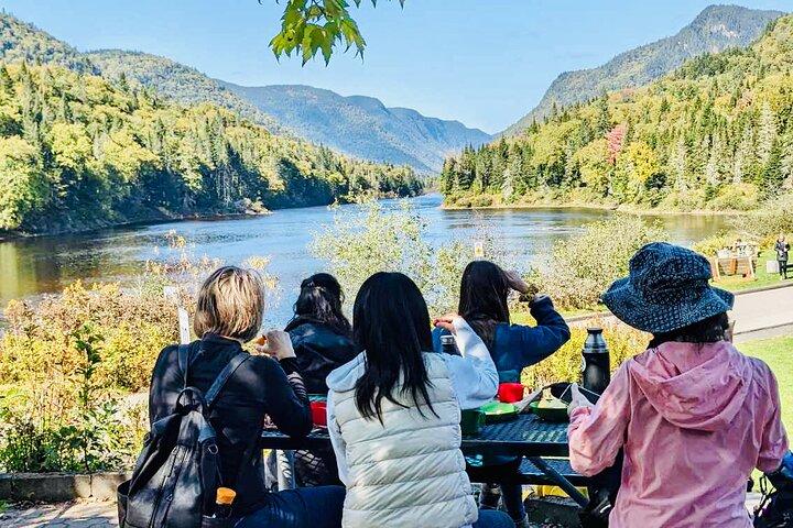 Randonnée guidée dans le parc national de la Jacques-Cartier