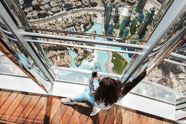 Dubai Frame et Burj Khalifa au sommet avec transferts privés