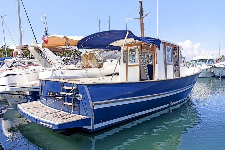 Privat bådtur Cannes Lerins-øerne