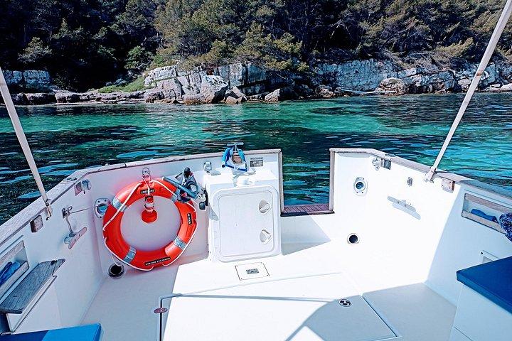 Privat bådtur Cannes Lerins-øerne
