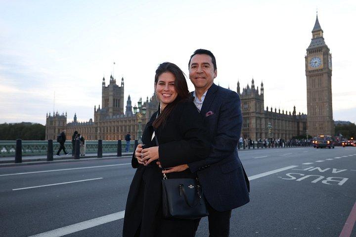 ビッベンとロンドン・アイ近郊の60分プライベート撮影ツアー