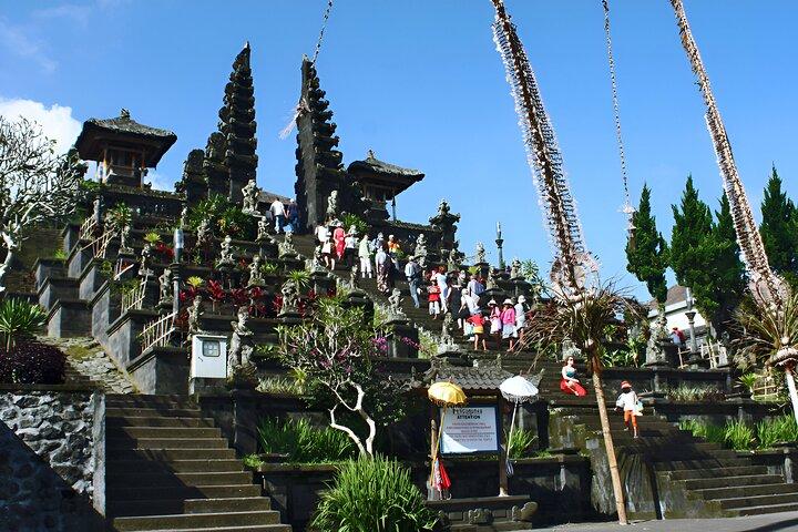 Privat heldagstur: Besakih Temple och Ubud Waterfall Tour