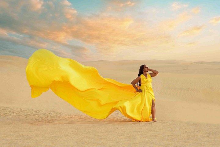 フライングドレス写真撮影ドバイ ソロ、カップル、グループセッション