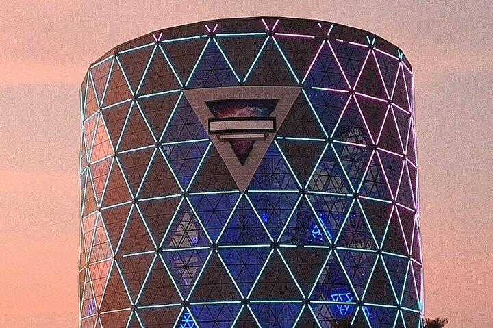 A montanha-russa da tempestade Dubai