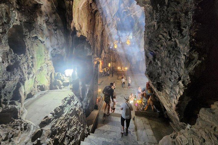 大理石の山＆ホイアンシティプライベートツアー-午前または午後