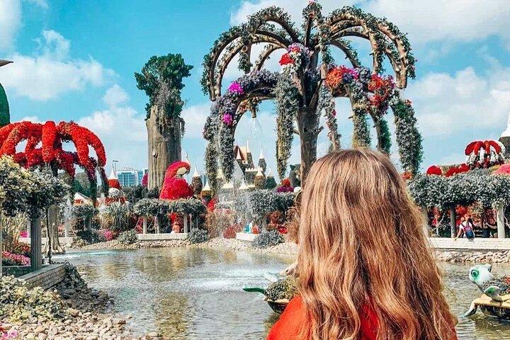 Dubai Miracle Garden Skip the Line E-billetter og transportmuligheder