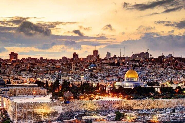 Privétour Jeruzalem en Bethlehem vanuit de haven van Haifa