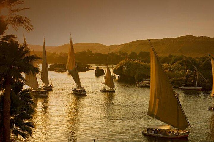 Delight in a Nile Sunset: Felucca Cruise Experience in Luxor
