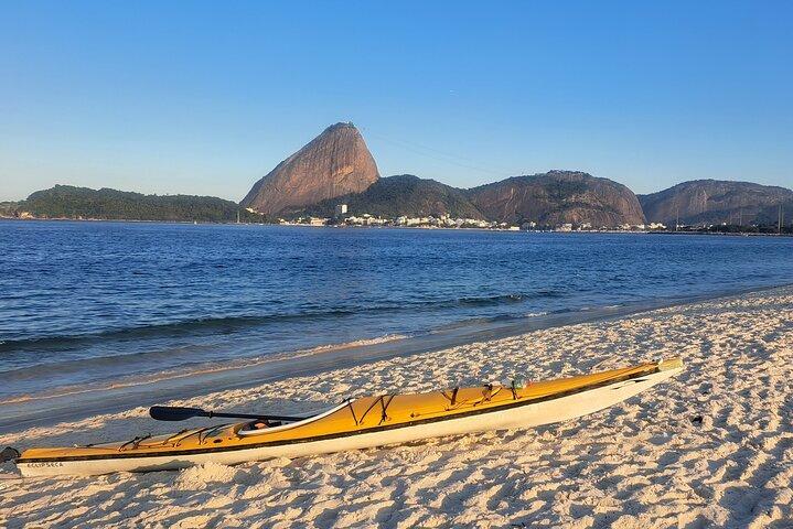 Kayaking tour on the sea of Rio de Janeiro