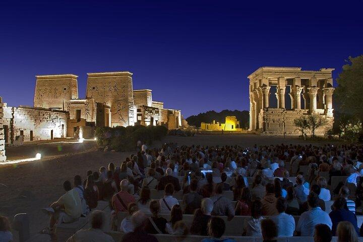 Incantesimo del Tempio di Philae: spettacolo di suoni e luci