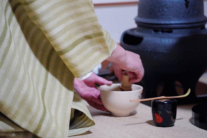 京都の茶道家「紫雲庵」による茶会