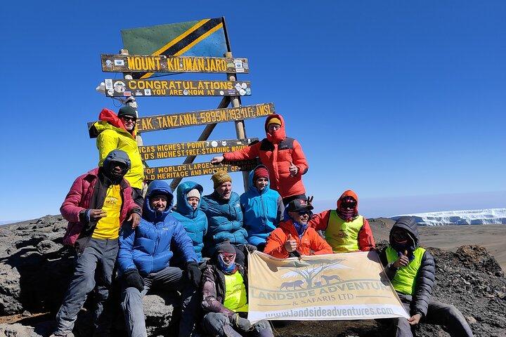8 dagars berget Kilimanjaro Klättra Lemosho-rutten