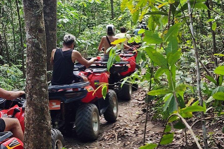 Esperienza di avventura nella giungla ATV di 2,5 ore da Koh Phangan
