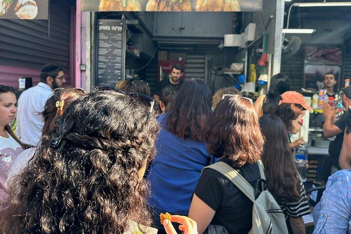 Tour privado de exploración cultural culinaria Shuk HaCarmel de Tel Aviv
