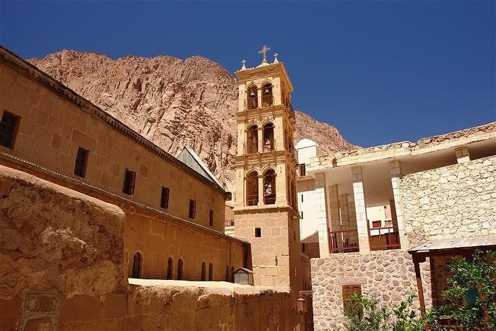 Subindo o Monte Sinai e o Mosteiro de Santa Catarina