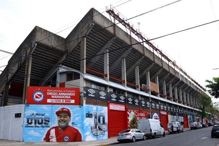 ブエノスアイレスのディエゴ・アルマンド・マラドーナ・スタジアム訪問