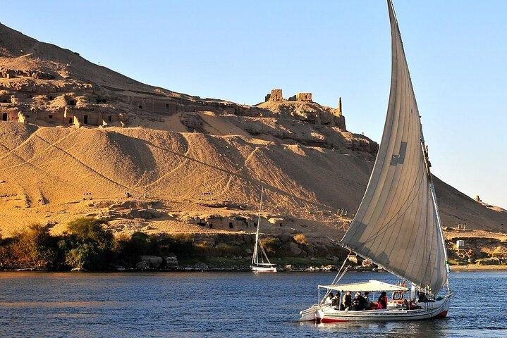 Isola Elefantina, Agha Khan, Giardino Botanico in Felucca ad Assuan
