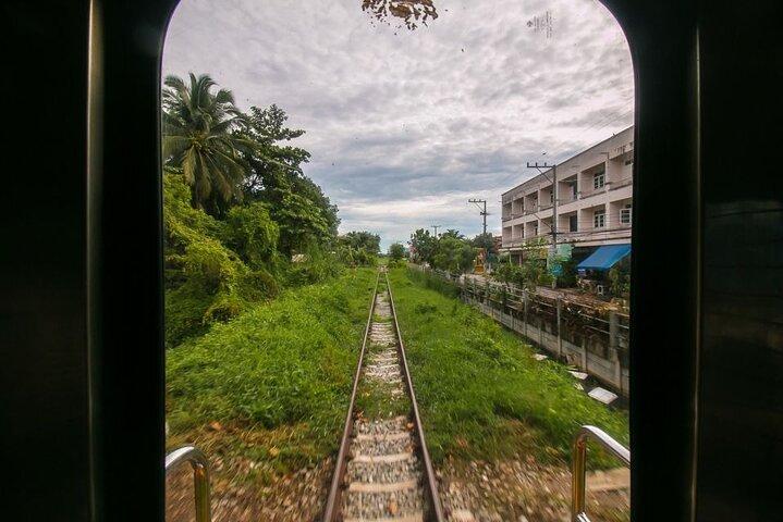 Bangkok: Damnoen-Saduak-Markt und Maeklong-Eisenbahnmarkt