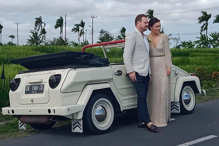 VW サファリ クラシック カーによるバリ島終日ウルワツ サンセット ツアー