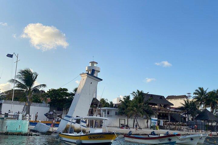 Visite guidée à Puerto Morelos avec plongée en apnée incluse
