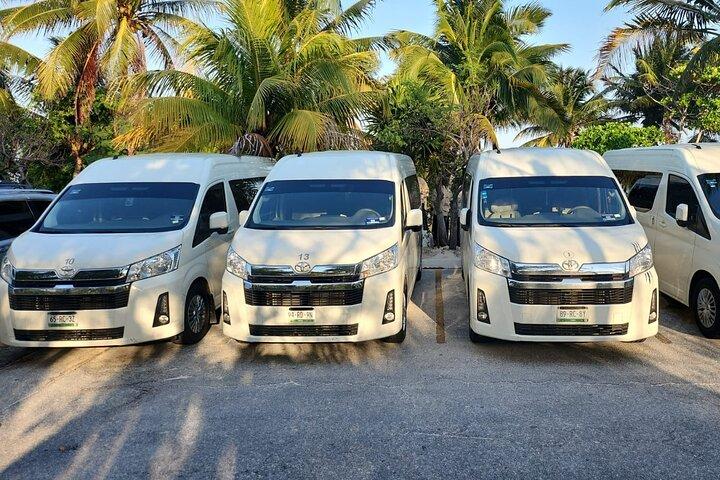 Serviço privado de aeroporto para a zona hoteleira de Cancún