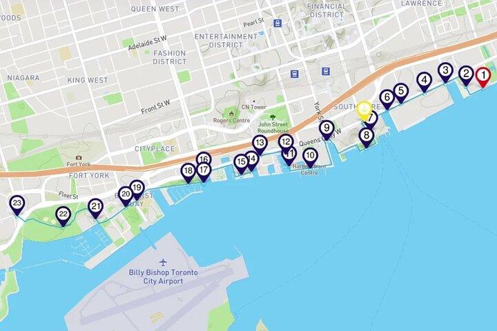 トロントのウォーター フロント : スマートフォン オーディオ ウォーキング ツアー