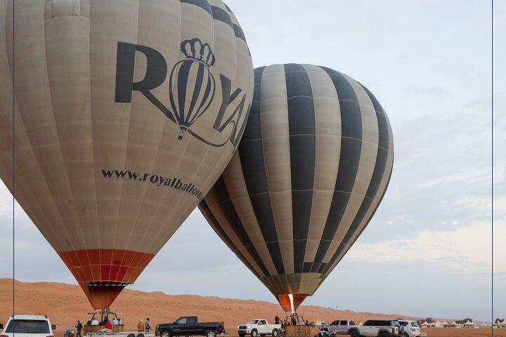 Tour in mongolfiera a Wahiba Sands