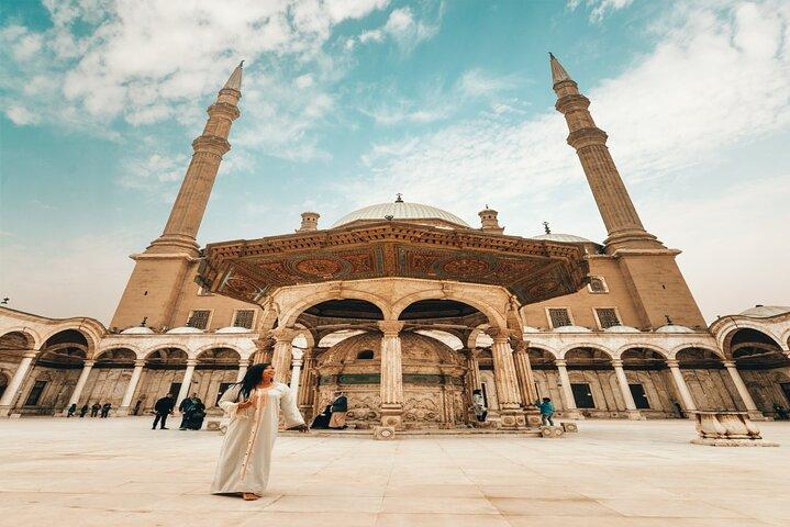 Cairo Private Full Day Tour van islamitisch en christelijk