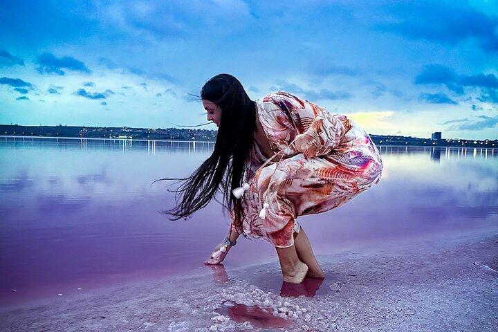 Candy Cane Mountains, Pink Lake & Beshbarmag Private Tour