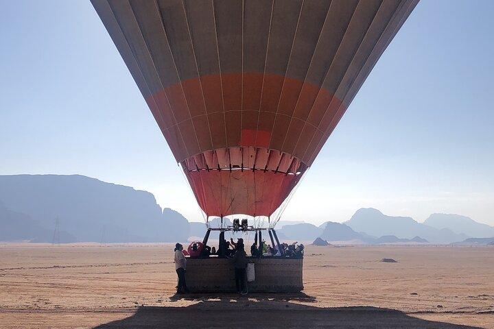 Hot Air Balloon Flight at Wadi Rum