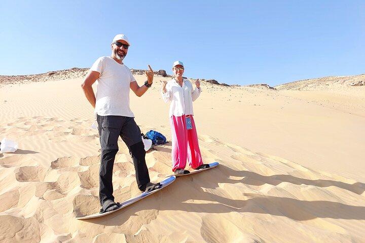 2 ore di sandboarding nel deserto di Assuan