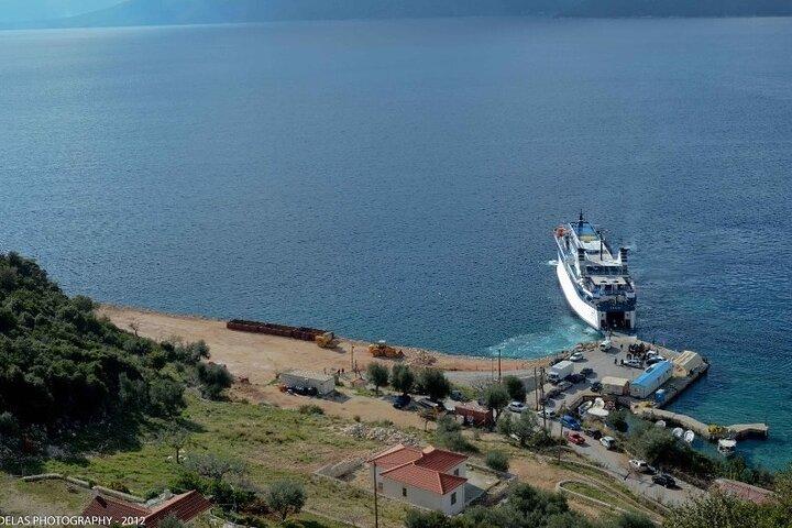 Ithaca privat heldags sightseeingtur fra Kefalonia