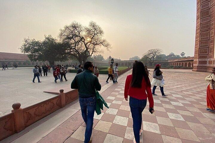 Från Jaipur Privat Taj Mahal & Agra Fort Dagstur med överföringar