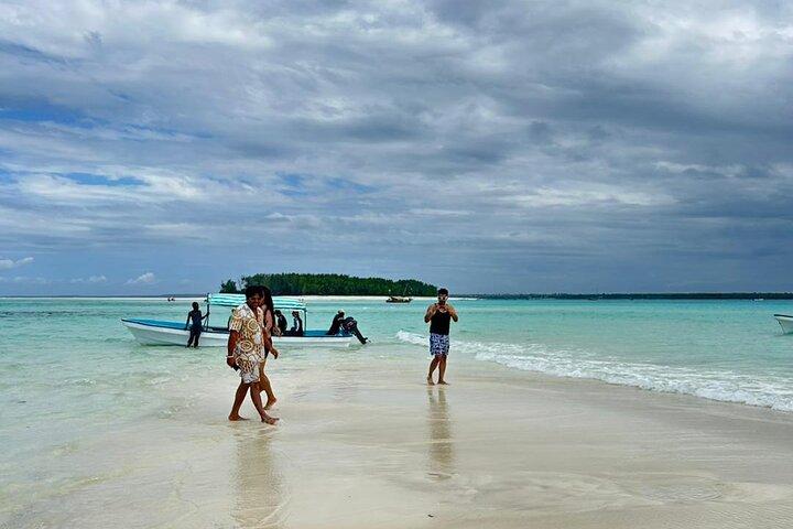Zanzibar Mnemba Atoll Seafood BBQ Lunch en Sea Turtles Aquarium