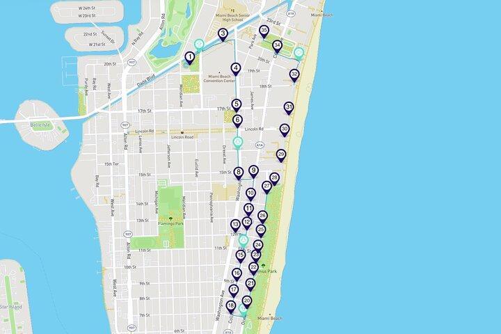 Miami Beach Smartphone ljudvandringstur