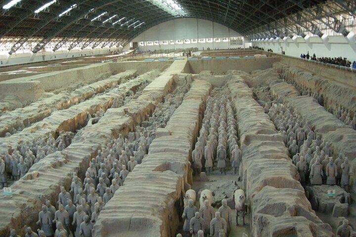 Terra-cotta Warriors Ticket with Optional Car & Guided Service
