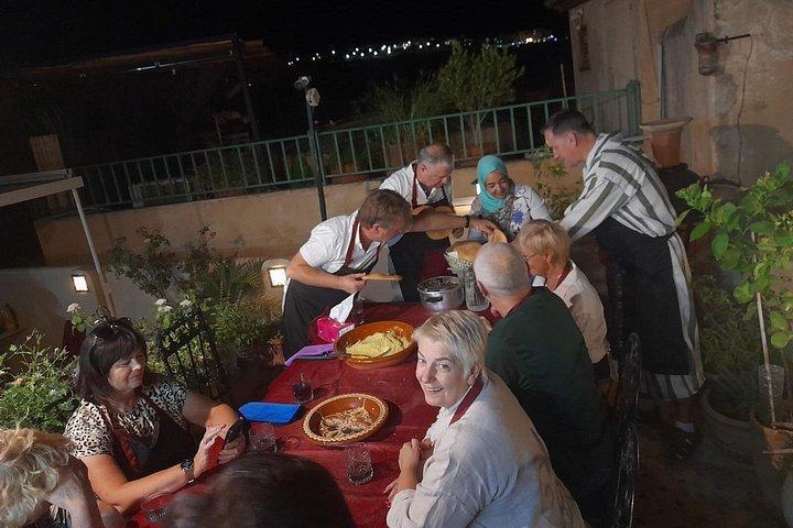 Fez view cooking with grandmother