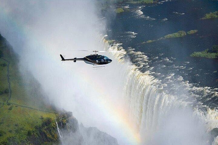 Helicopter Ride above the Victoria Falls