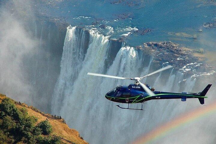 Helicopter Ride above the Victoria Falls