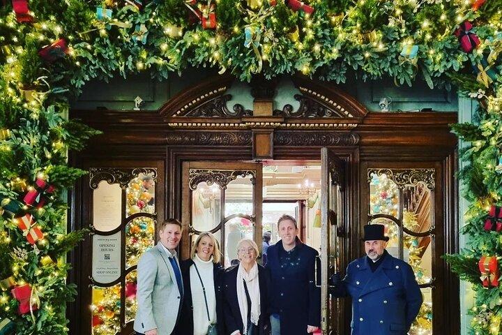 Private geführte Taxitour durch London mit Weihnachtsbeleuchtung